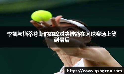 李娜与斯蒂芬斯的巅峰对决谁能在网球赛场上笑到最后